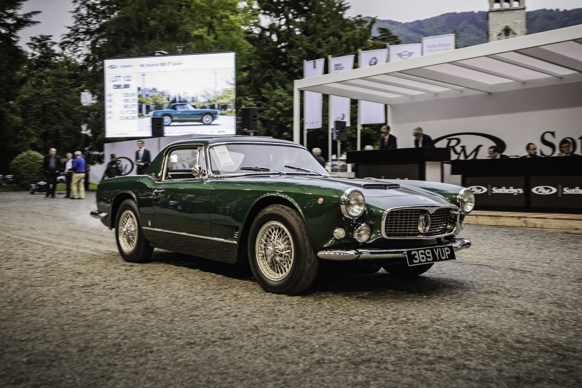 1961 Maserati 3500 GT Spyder offered at RM Sotheby’s Villa Erba live auction 2019